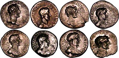 Hadrian Eastern Empire Silver Hemidrachms