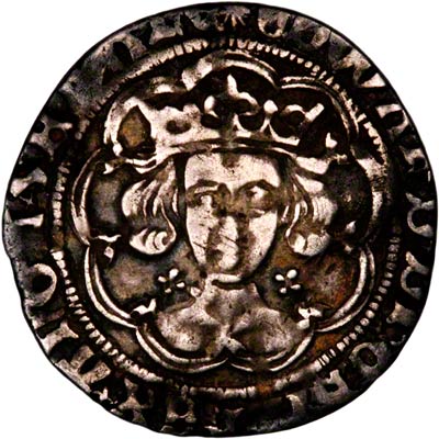 Obverse of Edward IV Silver Groat