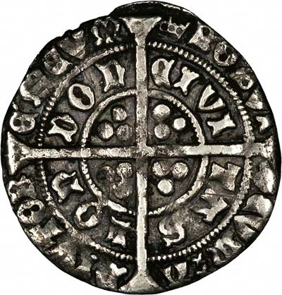 Reverse of Edward IV Groat