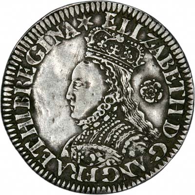 Obverse of 1562 Sixpence