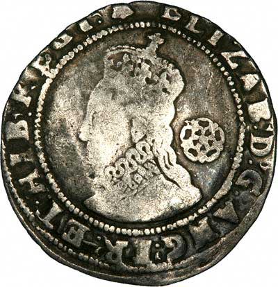 Obverse of 1583 Sixpence