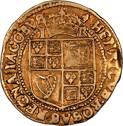 Reverse of James I Britain Crown