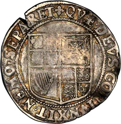 Reverse of James I Shilling 1604