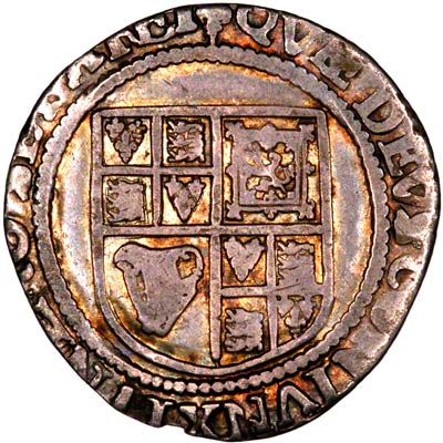 Reverse of James I Shilling 1604
