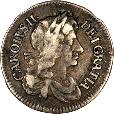 Reverse of Charles II Groat