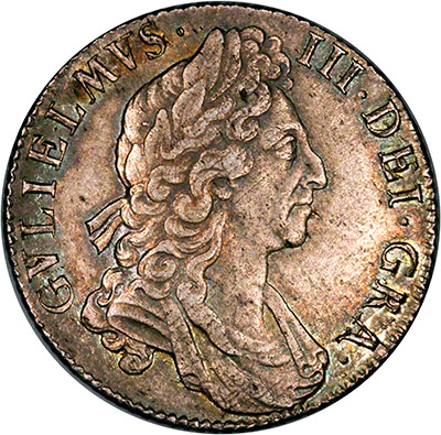Obverse of William III Shilling