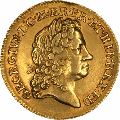 Third Head Portrait on Obverse of 1715 George I Guinea