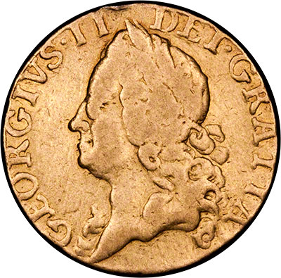 Obverse of 1747 Guinea
