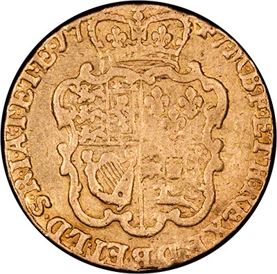 Reverse of 1747 Guinea