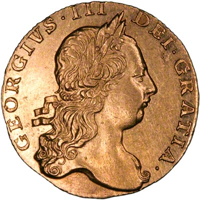 Obverse of 1766 Guinea