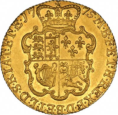 Reverse of 1775 Guinea