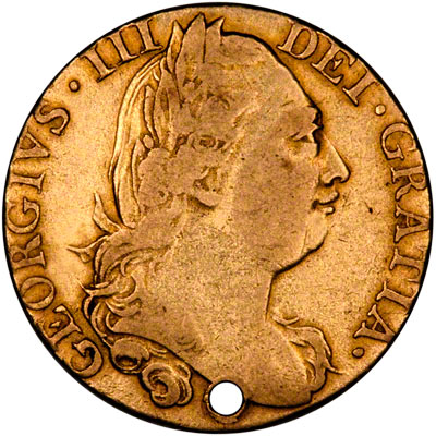Obverse of 1776 Guinea