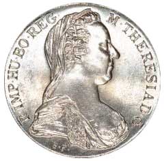 1780 Austria Maria Theresa Thaler