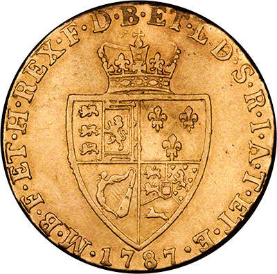 Reverse of 1787 Guinea