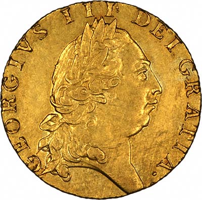 Obverse of 1791 Guinea