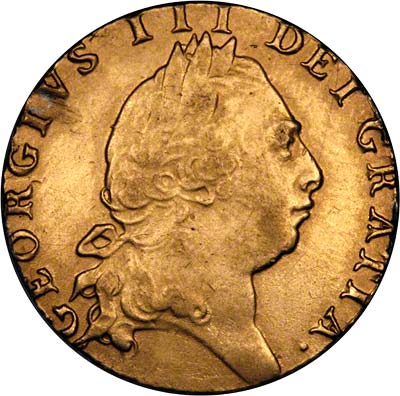 Obverse of 1793 Guinea