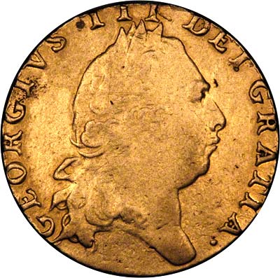 Obverse of 1798 Guinea