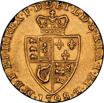 Reverse of 1798 Guinea