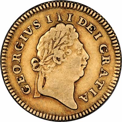 George III on Obverse of 1801 Third Guinea
