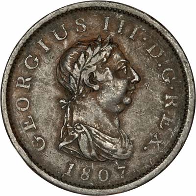 Obverse of 1807 Penny