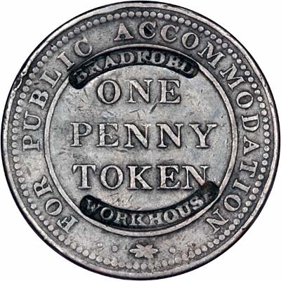 Reverse of 1792 Twopenny Token