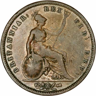 Reverse of 1831 Penny