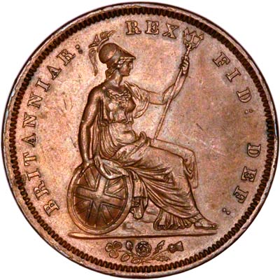 Reverse of 1834 Penny