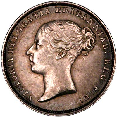 Obverse of 1840 Sixpence