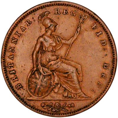Reverse of 141 Penny