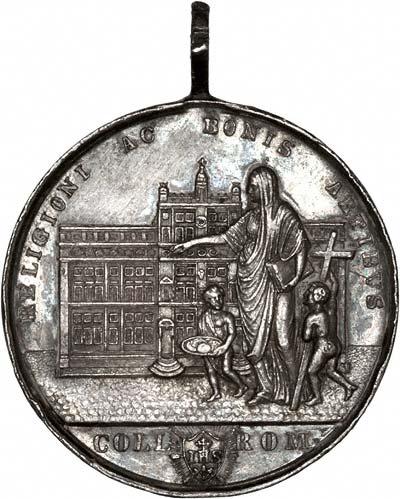 Reverse of 1842 Vatican Medallion