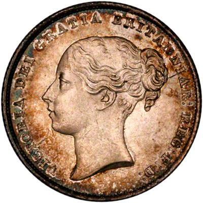 Obverse of 1846 Shilling
