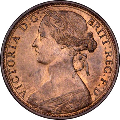 Obverse of 1862 Penny