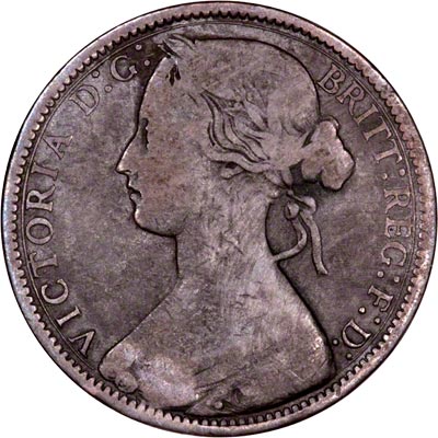 Obverse of 1871 Penny