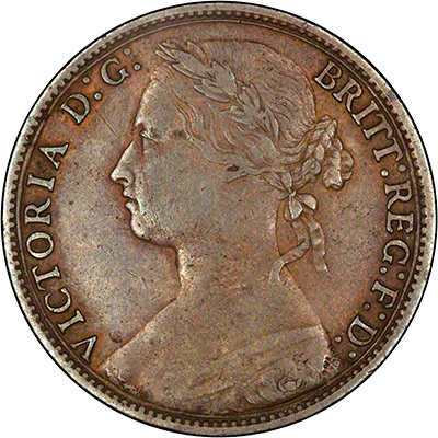 Obverse of 1879 Penny