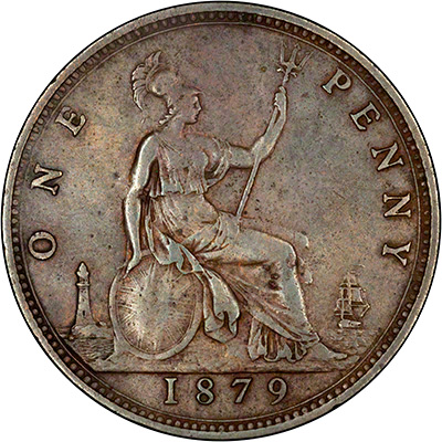 Reverse of 1879 Penny