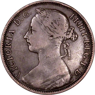 Obverse of 1888 Penny