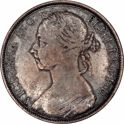 Obverse of 1890 Penny