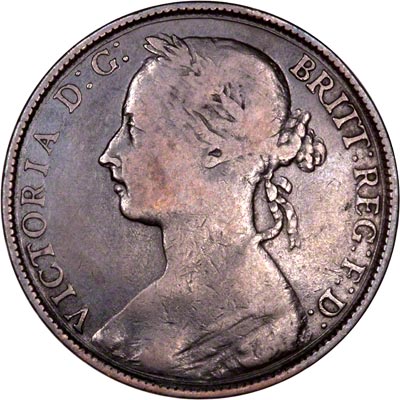 Obverse of 1892 Penny