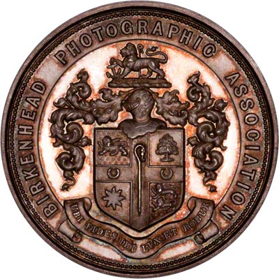 Obverse of Birkenhead Photographic Association Medallion