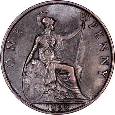 Reverse of 1898 Penny