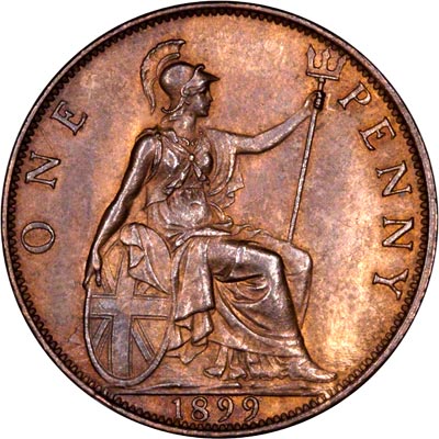 Reverse of 1899 Penny
