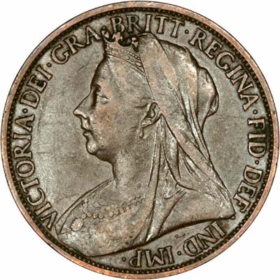 Obverse of 1900 Penny