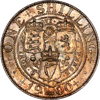 1900 Shilling Reverse