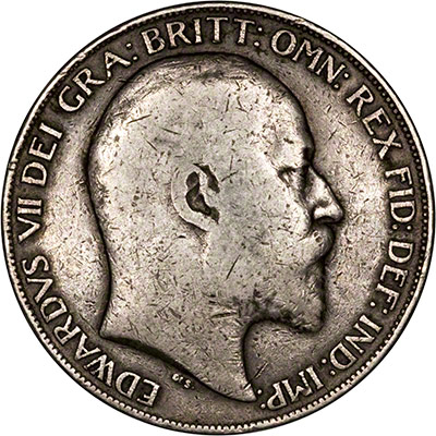 Obverse of 1902 Edward VII Crown