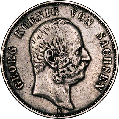 Obverse of 1903 Five Marks