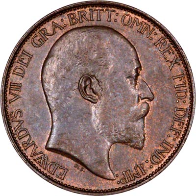 Obverse of 1903 Half Penny