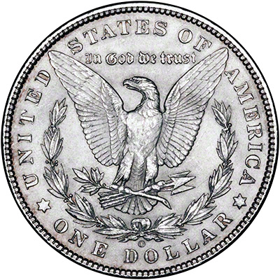 Reverse of 1904 - O American Morgan Type Silver Dollar