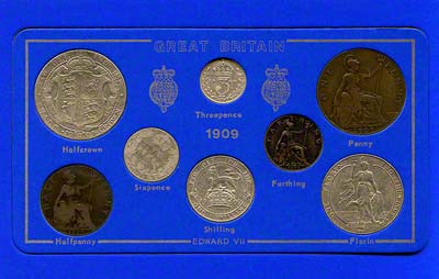 1909 Selected Coin Set in Presentation Card
