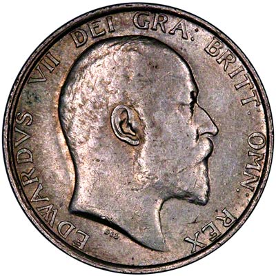 Obverse of 1910 Shilling