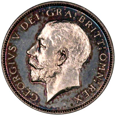 Obverse of 1911 Sixpence